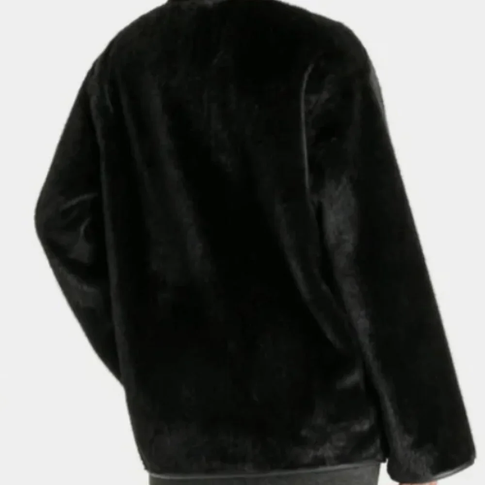 NWT Universal Thread Faux Fur Toggle Jacket in Black – Size XL‎ - Picture 14 of 14